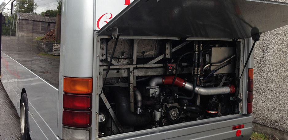 Pitcairn Engineering bus and fleet engine maintenance